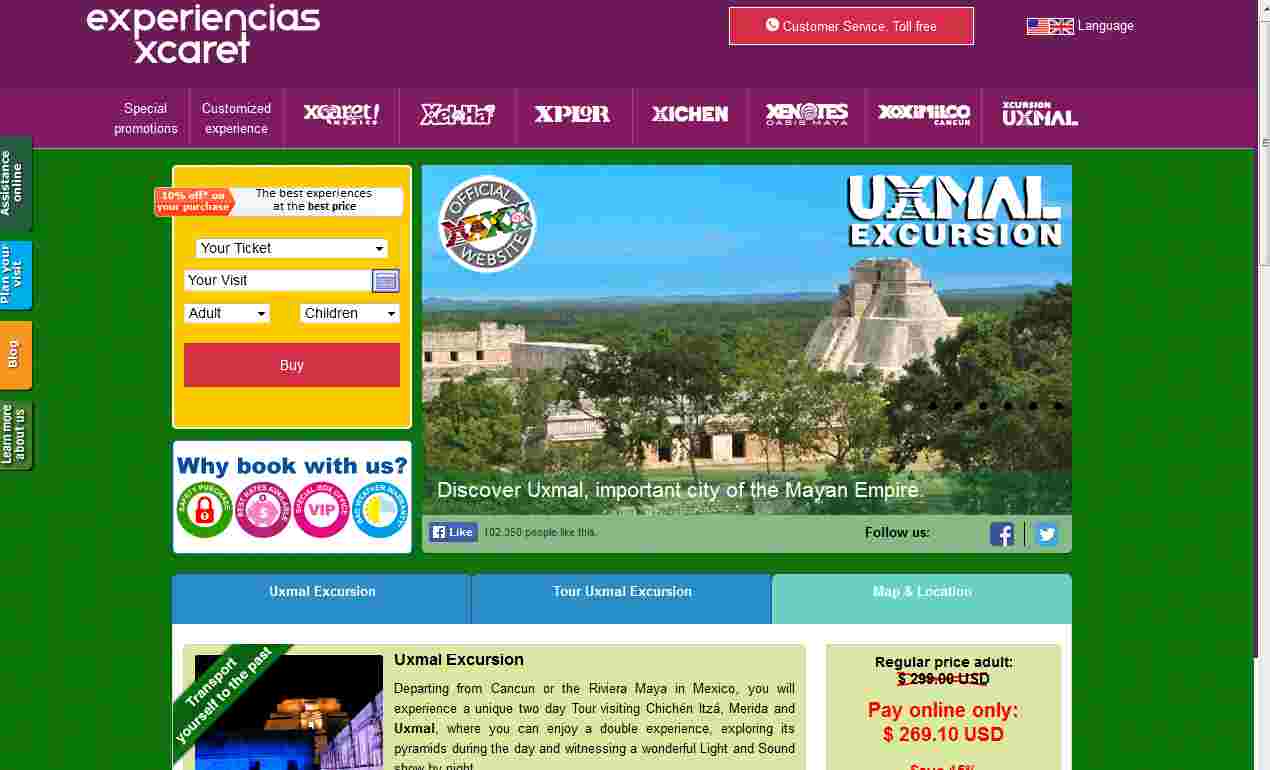 en.xcaretexperiencias.com